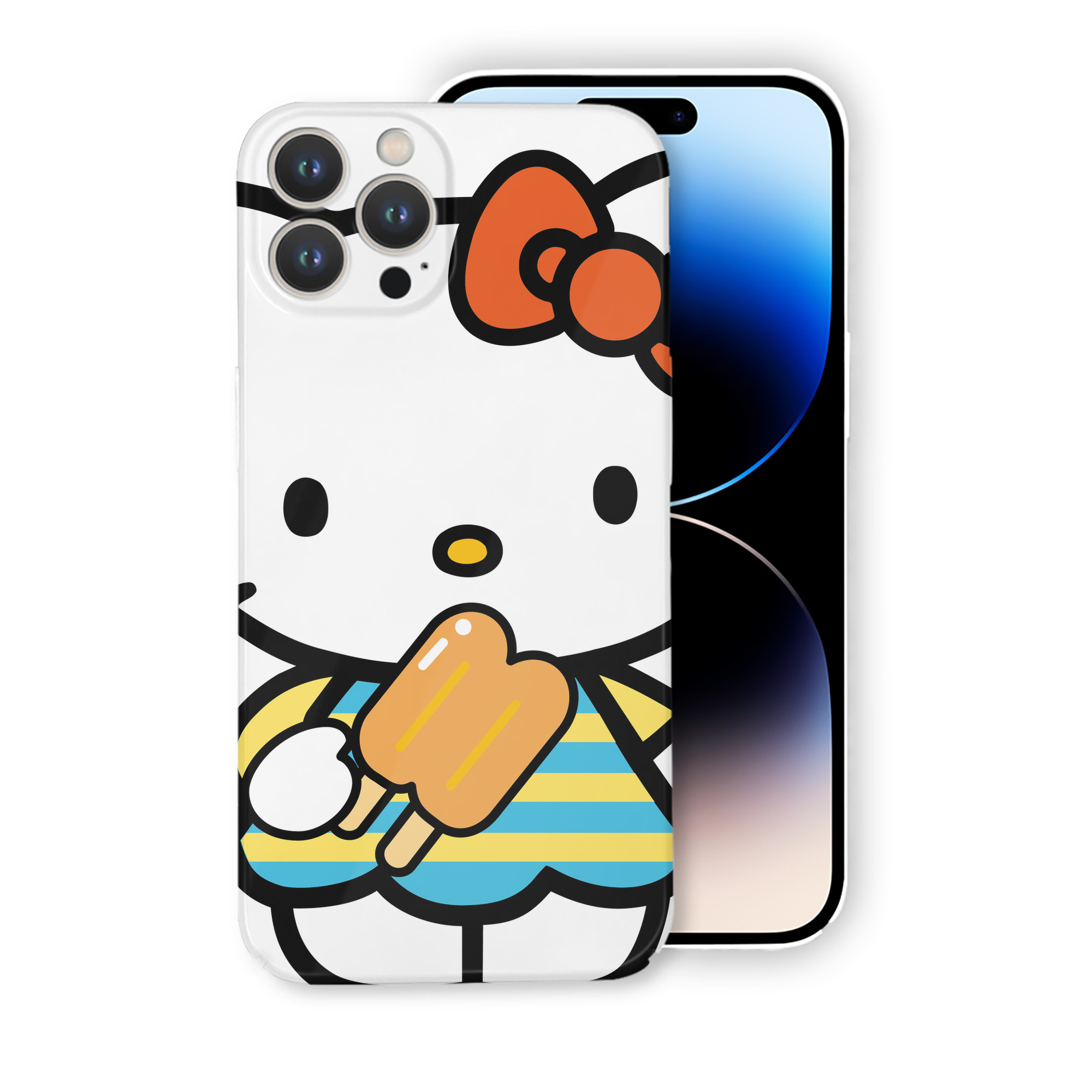 （画像用） Hello Kitty ハローキティ 【iPhone 14シリーズ対応】ハードケース